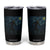Wendigo Starry Night Tumbler Cup Van Gogh Dark Fantasy Cryptid Lovers TS10 Black Print Your Wear