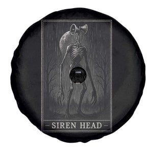 Siren Head Spare Tire Cover Tarot Card Horror American Cryptid TS10 Print Your Wear