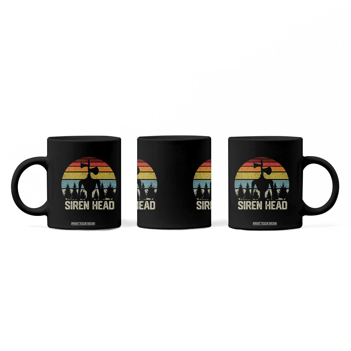 Siren Head Coffee Mug Retro American Cryptid TS10 Print Your Wear