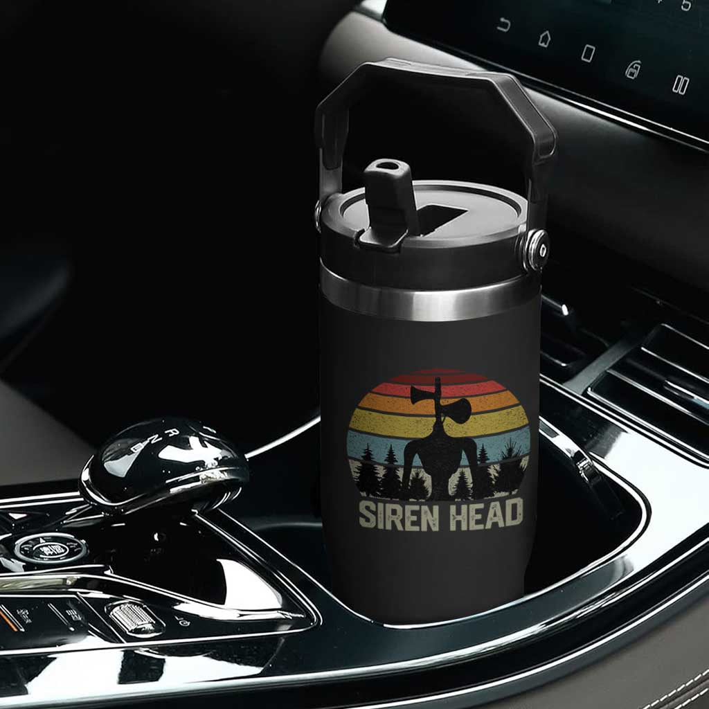 Siren Head Flip Straw Tumbler Retro American Cryptid TS10 Print Your Wear