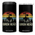 Siren Head 4 in 1 Can Cooler Tumbler Retro American Cryptid TS10 One Size: 16 oz Black Print Your Wear