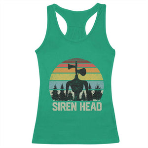 Siren Head Racerback Tank Top Retro American Cryptid TS10 Irish Green Print Your Wear