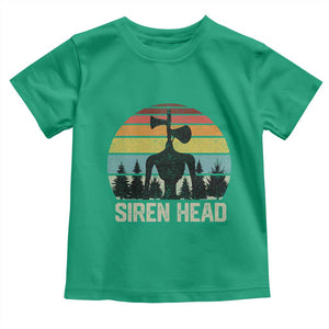 Siren Head Toddler T Shirt Retro American Cryptid TS10 Irish Green Print Your Wear