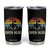 Siren Head Tumbler Cup Retro American Cryptid TS10 Black Print Your Wear