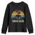 Siren Head Youth Sweatshirt Retro American Cryptid TS10 Black Print Your Wear