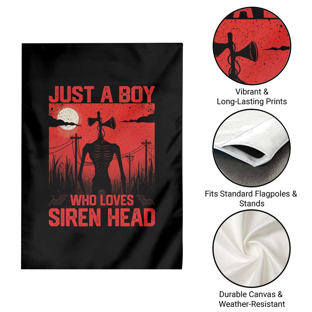 Siren Head Garden Flag American Cryptid Lovers Boy TS10 Print Your Wear