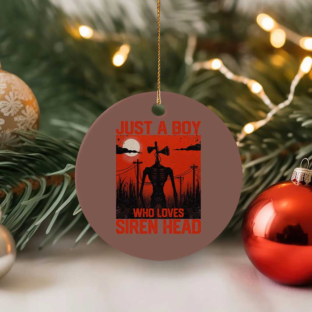 Siren Head Ceramic Ornament American Cryptid Lovers Boy TS10 1pc Mocha Print Your Wear