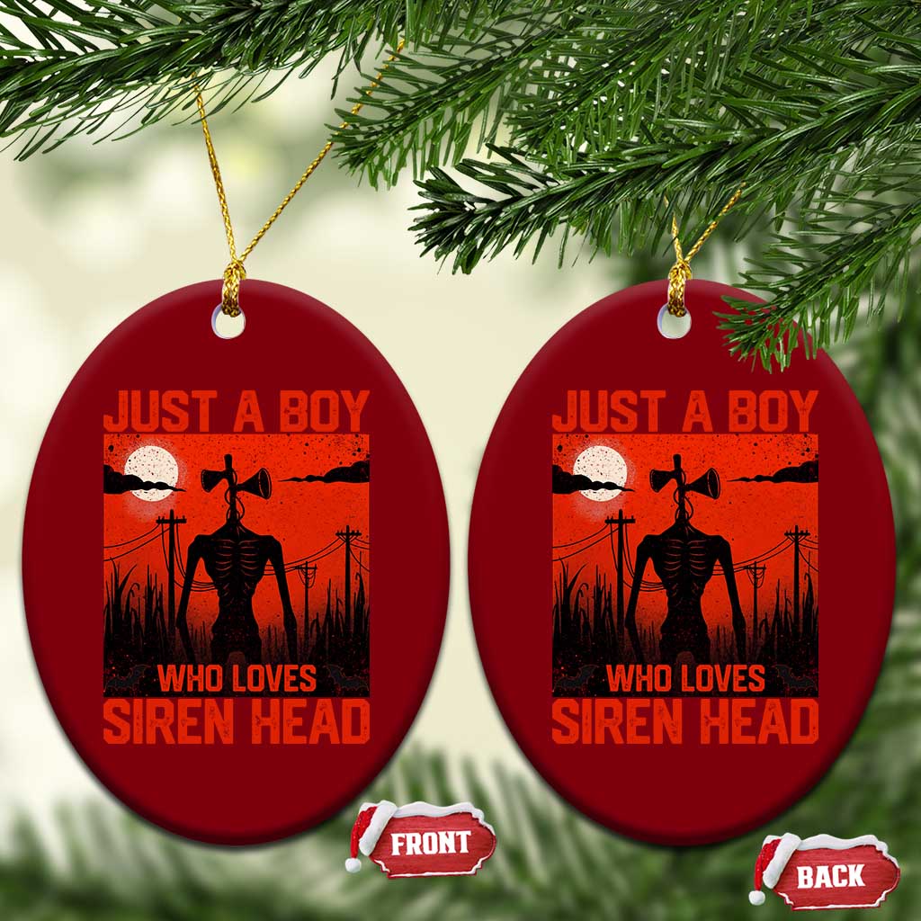 Siren Head Ceramic Ornament American Cryptid Lovers Boy TS10 Print Your Wear