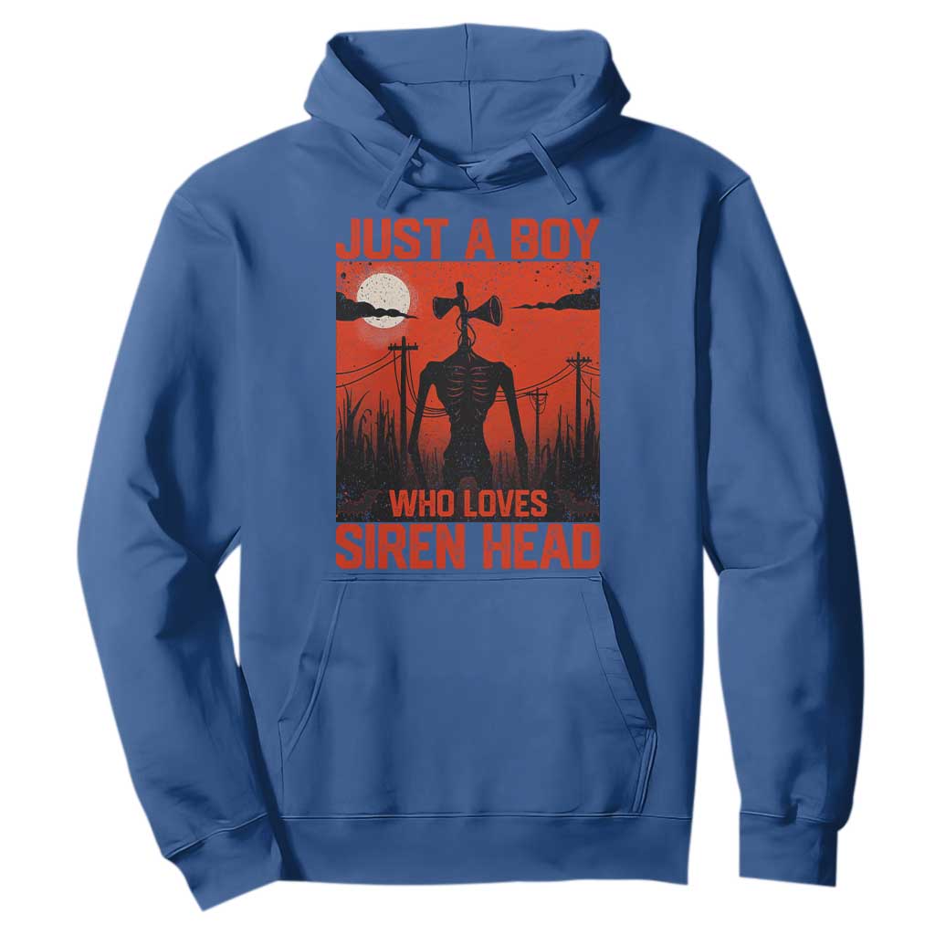 Siren Head Hoodie American Cryptid Lovers Boy TS10 Royal Blue Print Your Wear