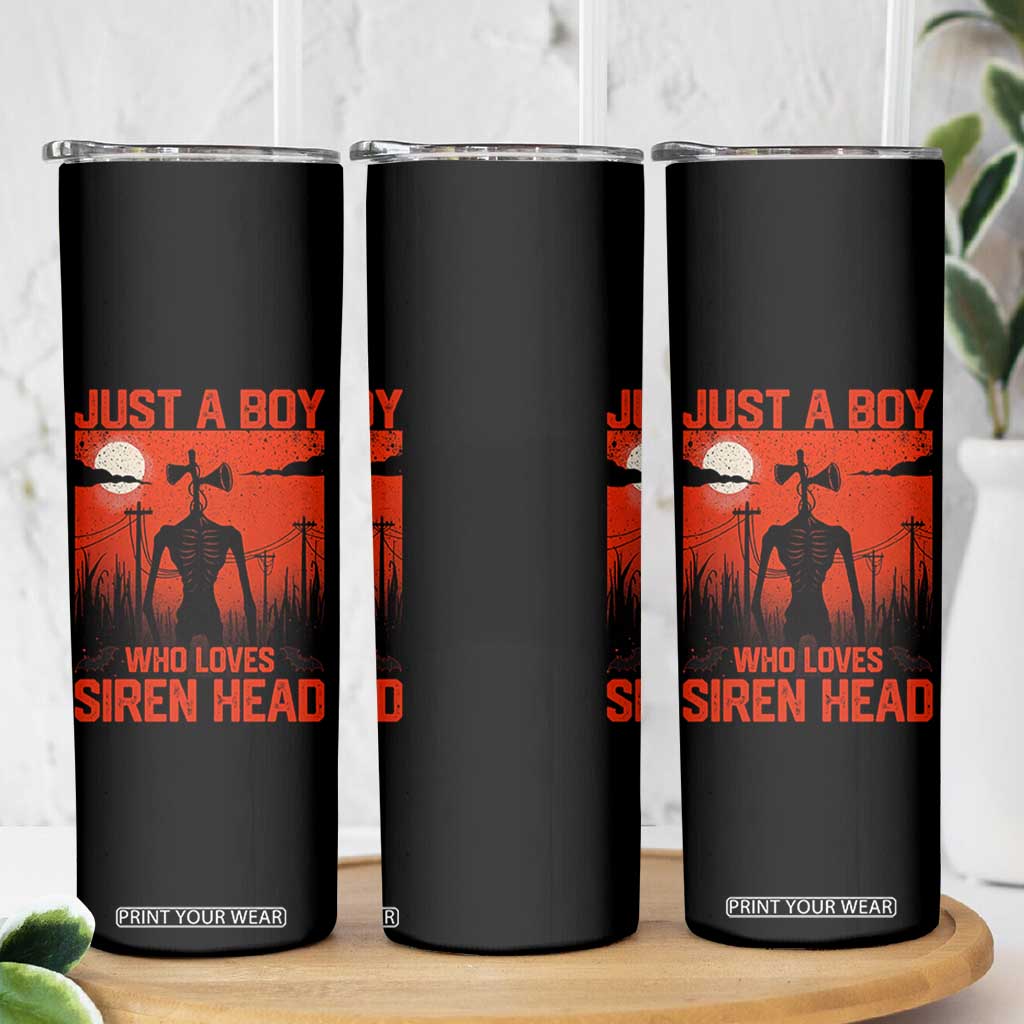 Siren Head Skinny Tumbler American Cryptid Lovers Boy TS10 Print Your Wear