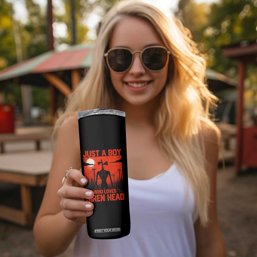 Siren Head Skinny Tumbler American Cryptid Lovers Boy TS10 Print Your Wear
