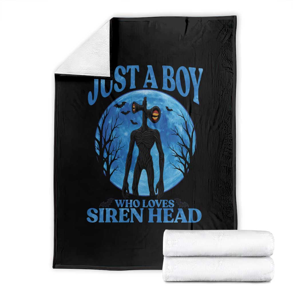 Siren Head Throw Blanket Supernatural American Cryptid Boys TS10 Black Print Your Wear