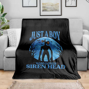 Siren Head Throw Blanket Supernatural American Cryptid Boys TS10 Print Your Wear