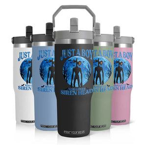 Siren Head Flip Straw Tumbler Supernatural American Cryptid Boys TS10 Print Your Wear