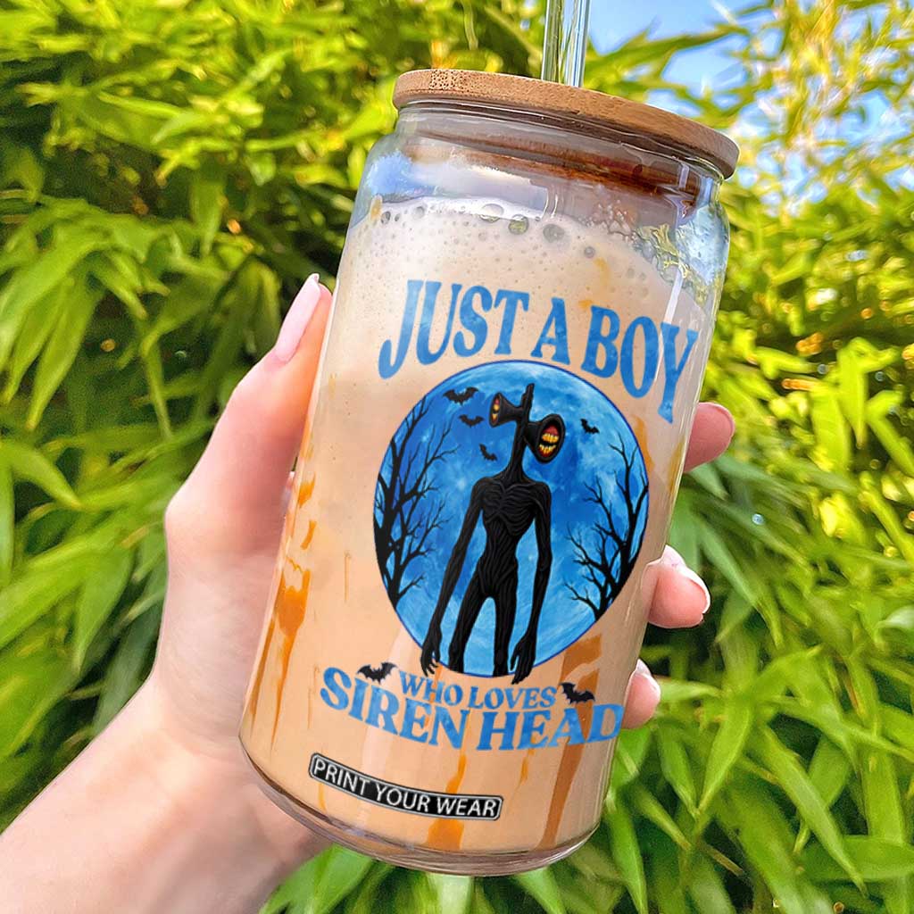 Siren Head Glass Can Supernatural American Cryptid Boys TS10 Black Print Your Wear