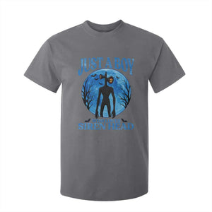 Siren Head T Shirt For Kid Supernatural American Cryptid Boys TS10 Charcoal Print Your Wear