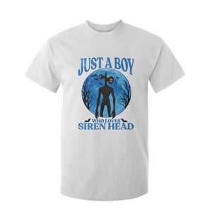 Siren Head T Shirt For Kid Supernatural American Cryptid Boys TS10 White Print Your Wear