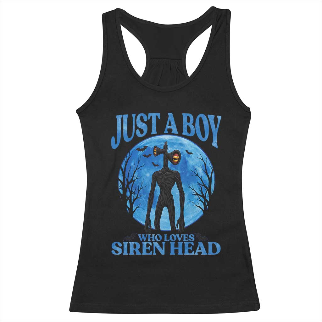 Siren Head Racerback Tank Top Supernatural American Cryptid Boys TS10 Black Print Your Wear
