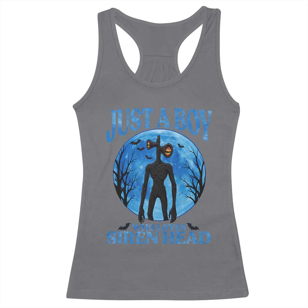 Siren Head Racerback Tank Top Supernatural American Cryptid Boys TS10 Charcoal Print Your Wear