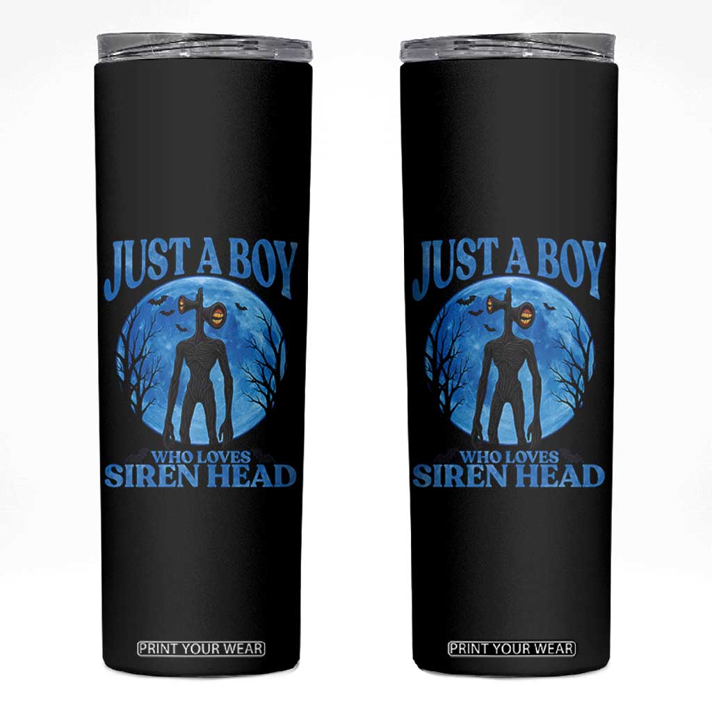Siren Head Skinny Tumbler Supernatural American Cryptid Boys TS10 Black Print Your Wear