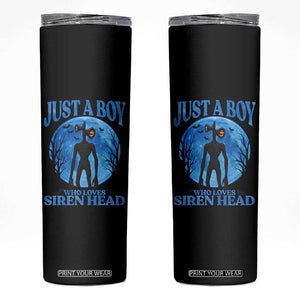 Siren Head Skinny Tumbler Supernatural American Cryptid Boys TS10 Black Print Your Wear
