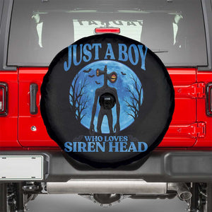 Siren Head Spare Tire Cover Supernatural American Cryptid Boys TS10 Black Print Your Wear