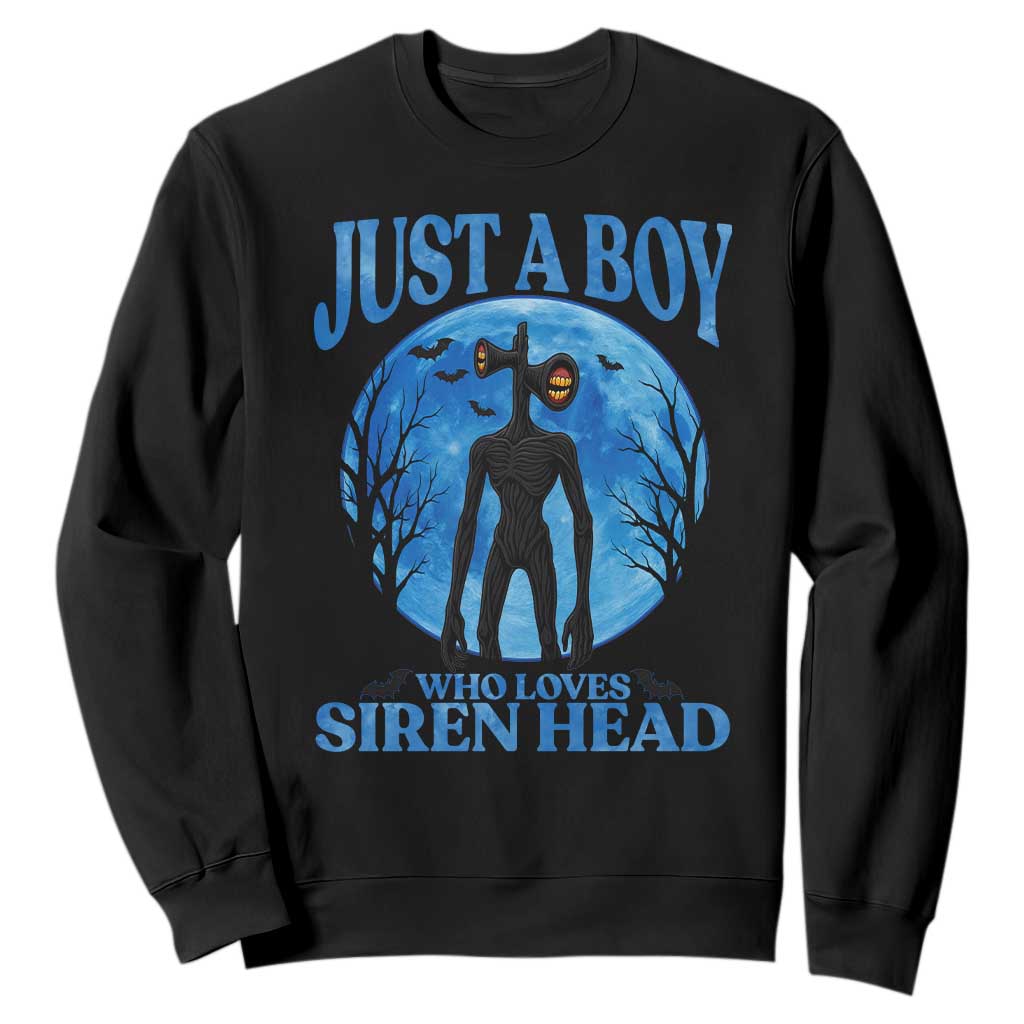 Siren Head Sweatshirt Supernatural American Cryptid Boys TS10 Black Print Your Wear
