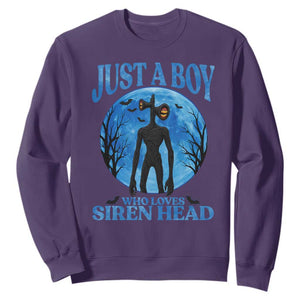 Siren Head Sweatshirt Supernatural American Cryptid Boys TS10 Purple Print Your Wear