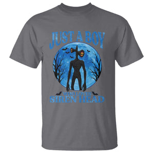 Siren Head T Shirt Supernatural American Cryptid Boys TS10 Charcoal Print Your Wear