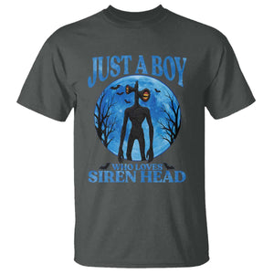 Siren Head T Shirt Supernatural American Cryptid Boys TS10 Dark Heather Print Your Wear