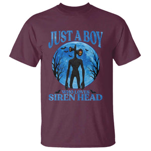 Siren Head T Shirt Supernatural American Cryptid Boys TS10 Maroon Print Your Wear