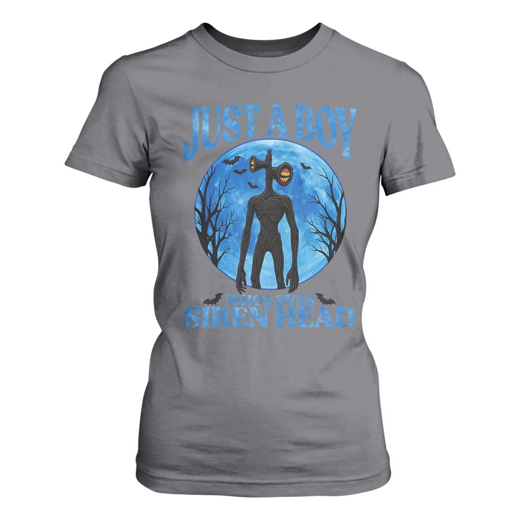 Siren Head T Shirt For Women Supernatural American Cryptid Boys TS10 Charcoal Print Your Wear