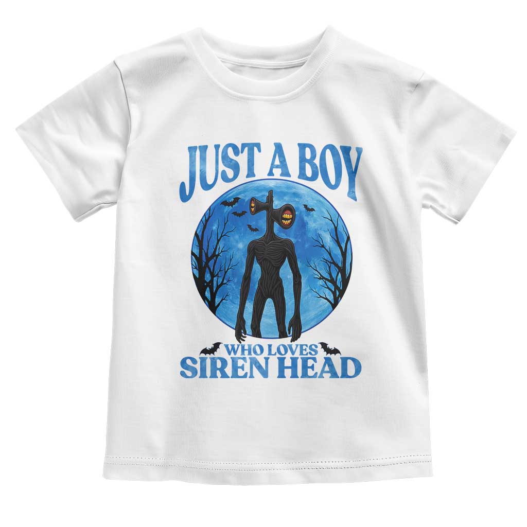 Siren Head Toddler T Shirt Supernatural American Cryptid Boys TS10 White Print Your Wear