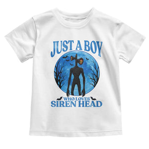 Siren Head Toddler T Shirt Supernatural American Cryptid Boys TS10 White Print Your Wear