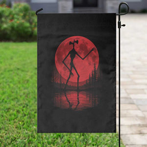 Siren Head Garden Flag Supernatural American Cryptid Full Blood Moon Halloween TS10 Print Your Wear