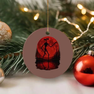 Siren Head Ceramic Ornament Supernatural American Cryptid Full Blood Moon Halloween TS10 1pc Mocha Print Your Wear