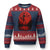 Siren Head Ugly Christmas Sweater Supernatural American Cryptid Full Blood Moon Halloween TS10 Navy Red Print Your Wear