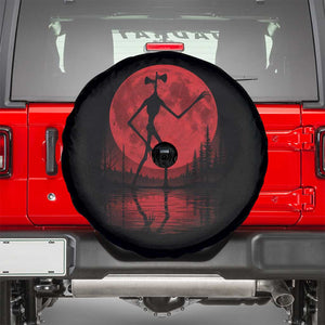 Siren Head Spare Tire Cover Supernatural American Cryptid Full Blood Moon Halloween TS10 Black Print Your Wear
