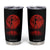 Siren Head Tumbler Cup Supernatural American Cryptid Full Blood Moon Halloween TS10 Black Print Your Wear
