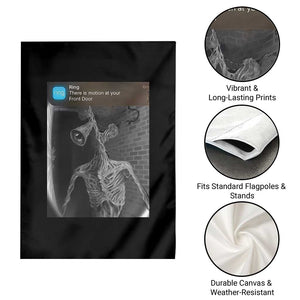 Funny Siren Head Garden Flag Ring with Motion Meme TS10 Print Your Wear
