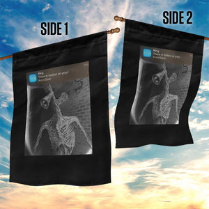 Funny Siren Head Garden Flag Ring with Motion Meme TS10 Print Your Wear