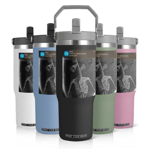 Funny Siren Head Flip Straw Tumbler Ring with Motion Meme TS10 Print Your Wear