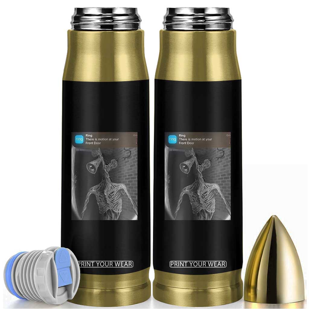 Funny Siren Head Bullet Tumbler Ring with Motion Meme TS10 Black Print Your Wear
