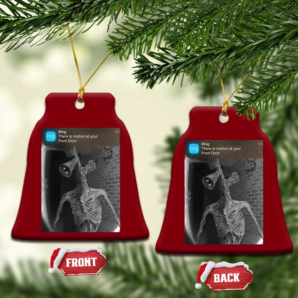 Funny Siren Head Ceramic Ornament Ring with Motion Meme TS10 Print Your Wear