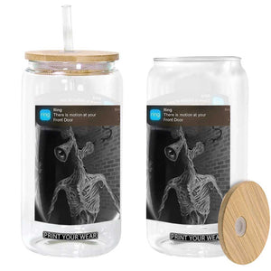 Funny Siren Head Glass Can Ring with Motion Meme TS10 Print Your Wear
