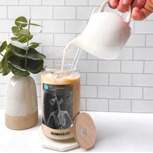 Funny Siren Head Glass Can Ring with Motion Meme TS10 Print Your Wear