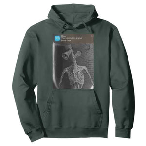 Funny Siren Head Hoodie Ring with Motion Meme TS10 Dark Forest Green Print Your Wear