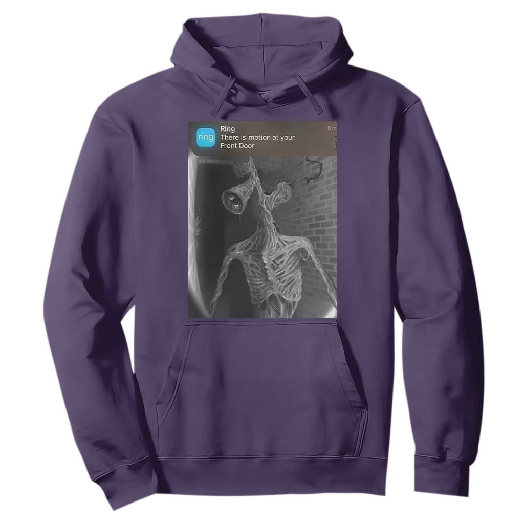 Funny Siren Head Hoodie Ring with Motion Meme TS10 Purple Print Your Wear
