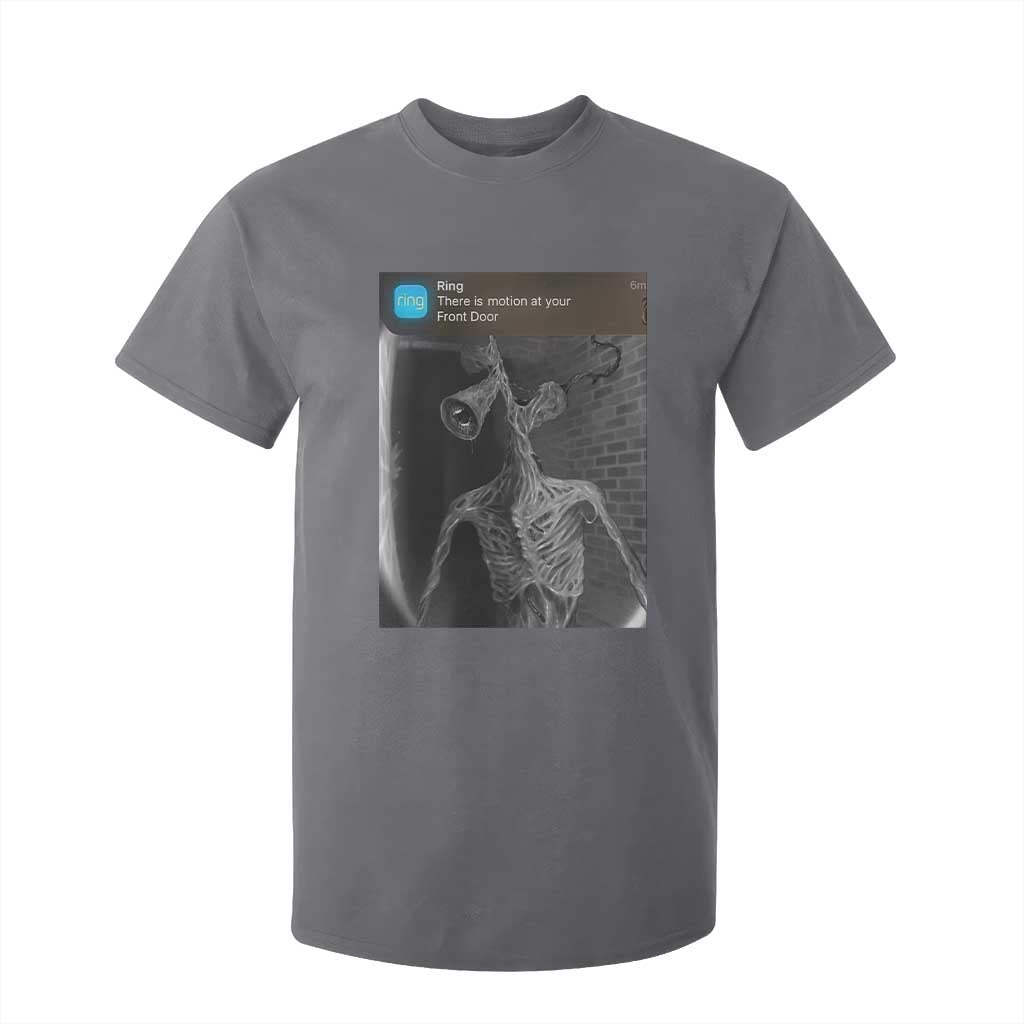 Funny Siren Head T Shirt For Kid Ring with Motion Meme TS10 Charcoal Print Your Wear