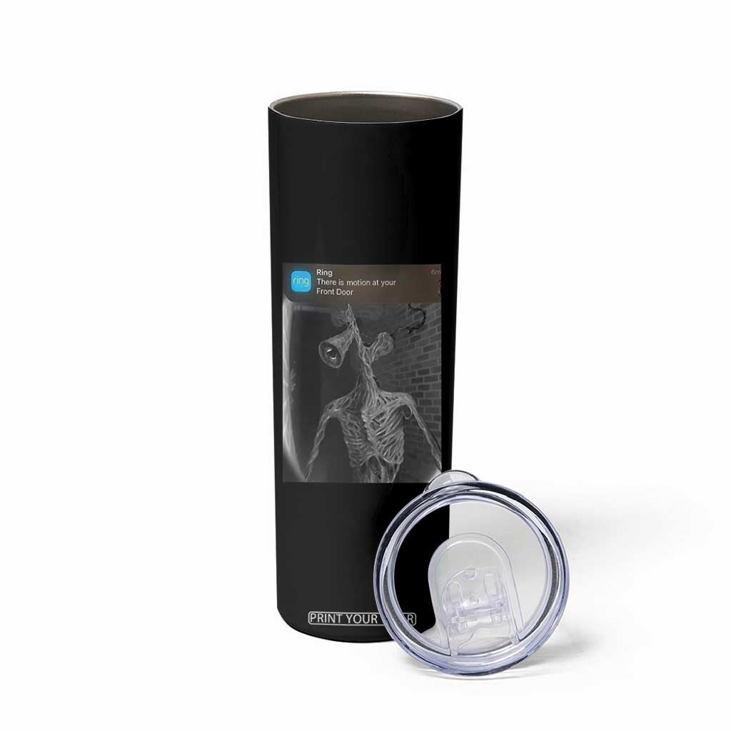 Funny Siren Head Skinny Tumbler Ring with Motion Meme TS10 Print Your Wear